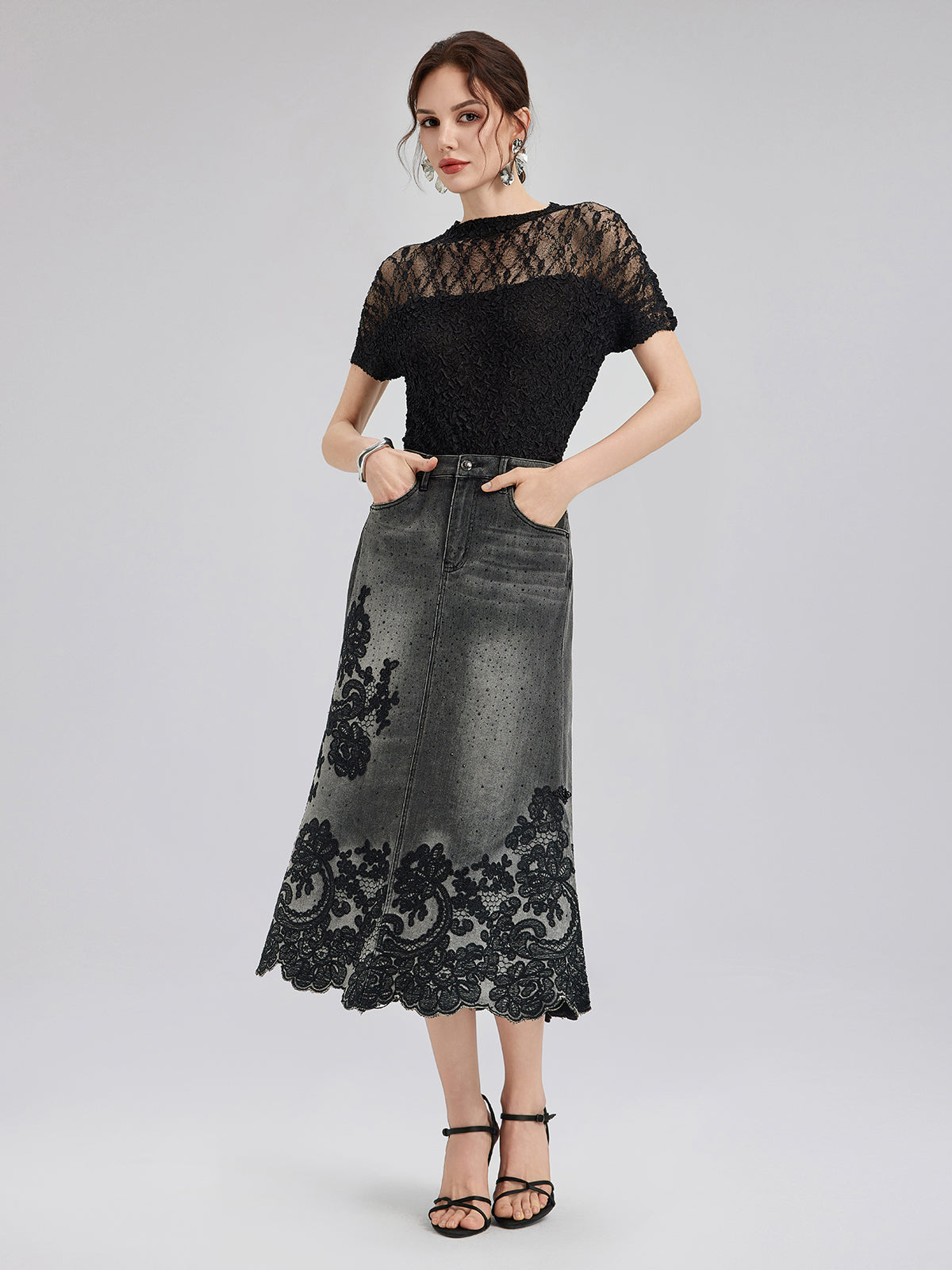 New Arrival Bohemian Pleated Set